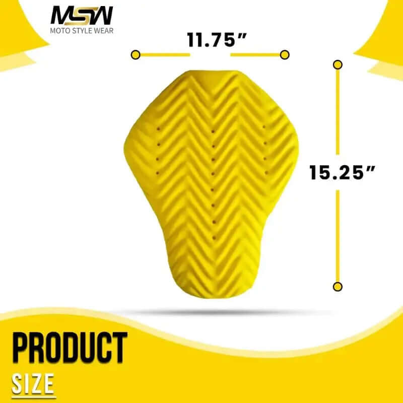 CE-1 Rated Center Back Protective Pad