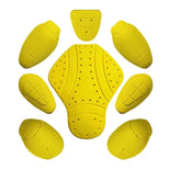 CE- Level 2 Certified Armor Pads Set for Shoulder, Knee, Back, Elbow, and Hip
