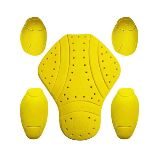 CE Level 2 motorcycle armor inserts with back, shoulder and elbow pads