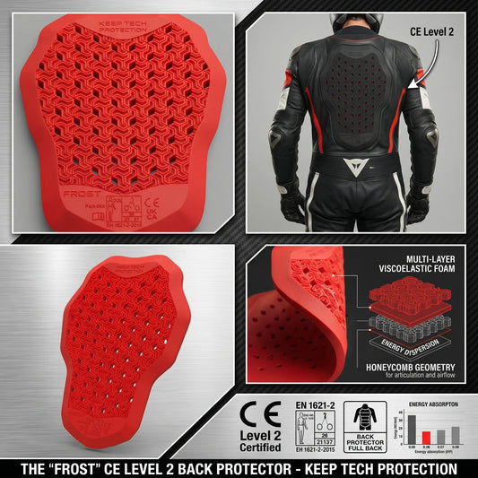 Center Back Armor - CE Level 2 | Ultimate Spine Protection for Riders