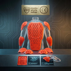 Lightweight breathable CE Level 2 motorcycle protective armor pads