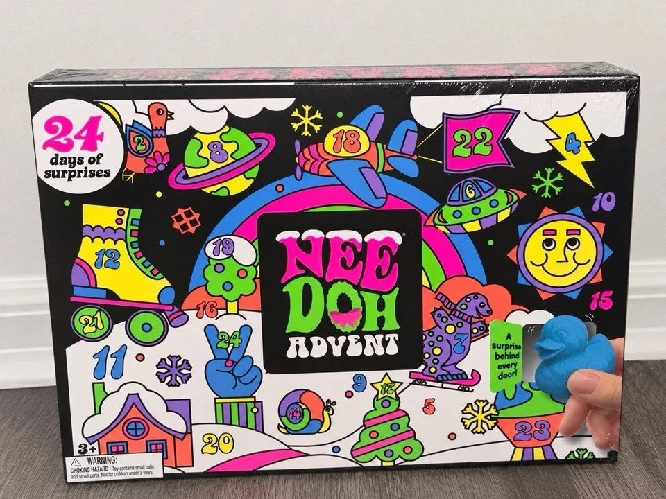 NeeDoh holiday advent calendar gift for kids