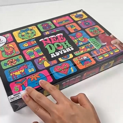 NeeDoh Advent Calendar numbered doors – Christmas countdown for kids