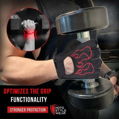 Leather Workout Gloves